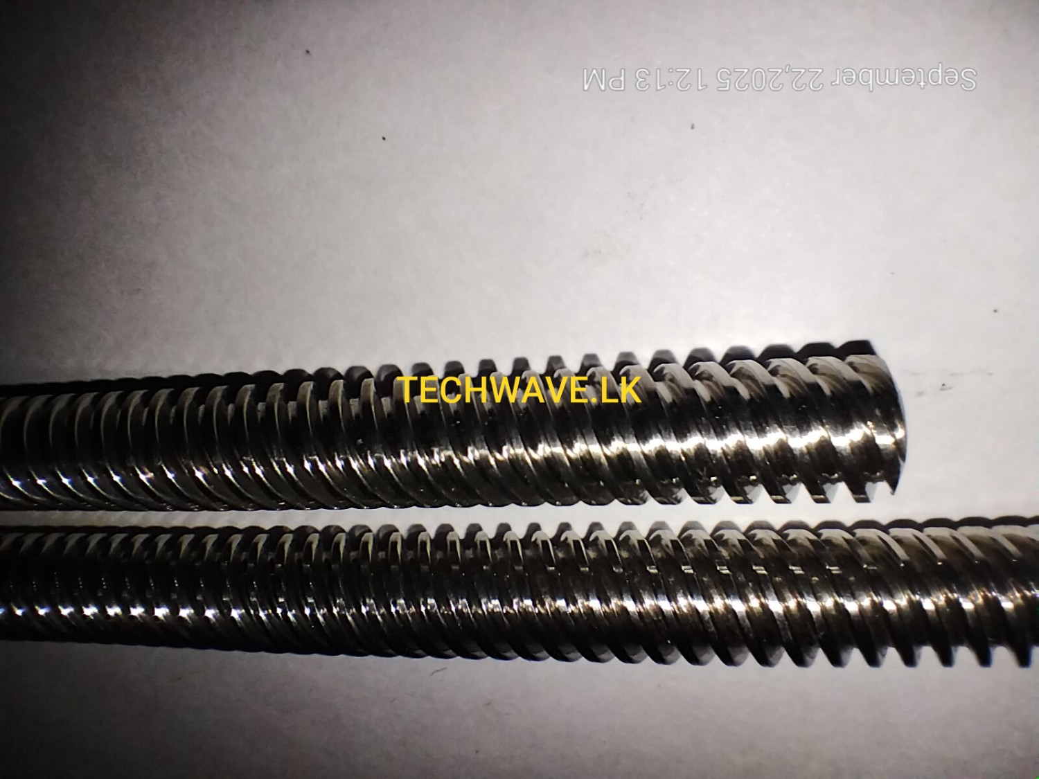T8 Lead Screw 500mm – ACME Thread, OD 8mm