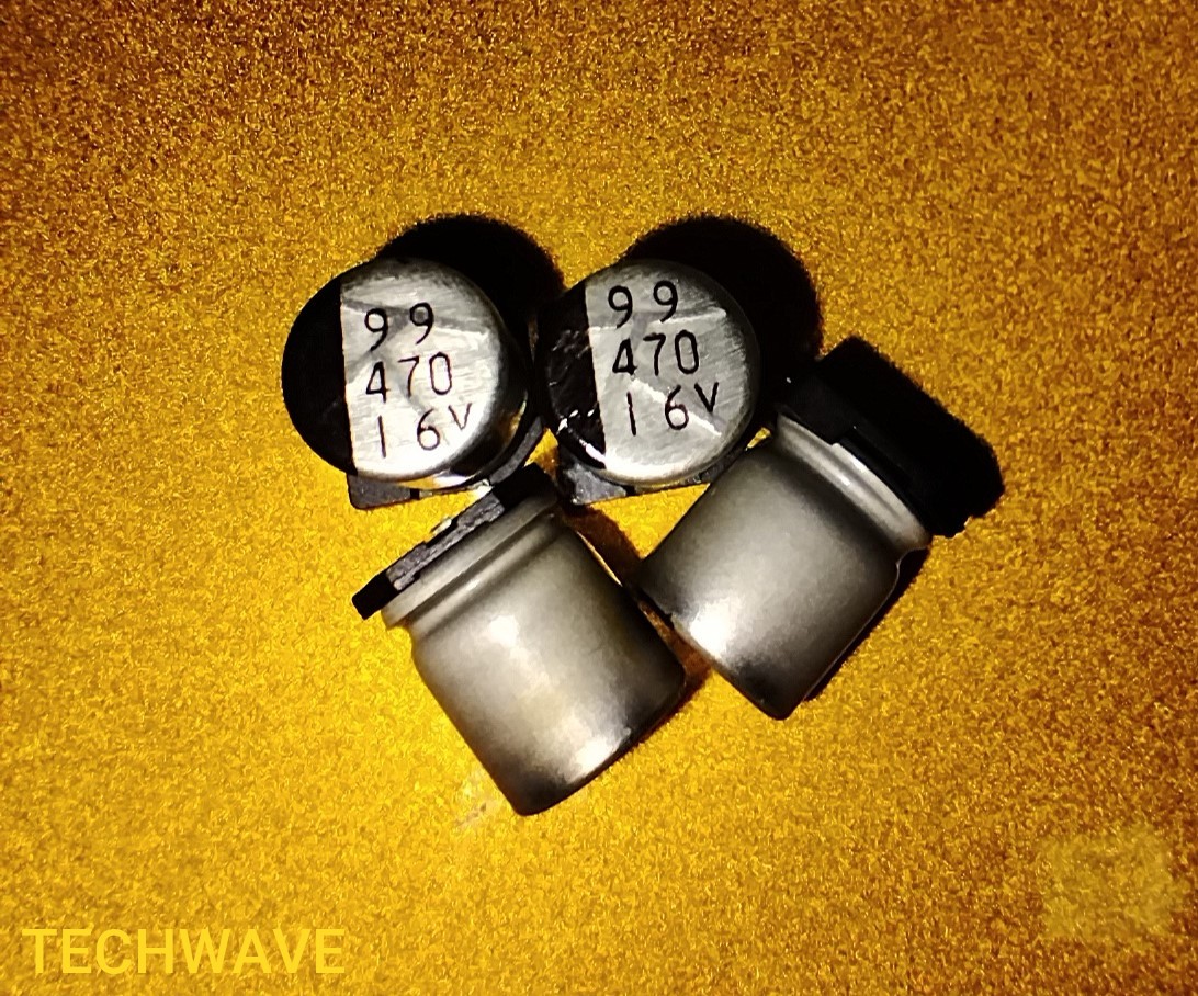 470µF 16V capacitor
