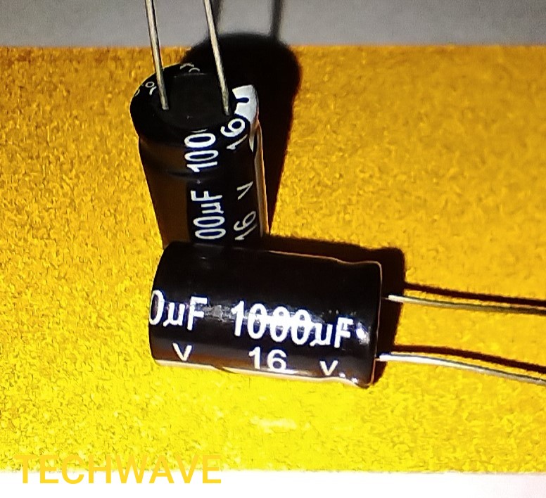 1000uf 16V Electrolytic Capacitor
